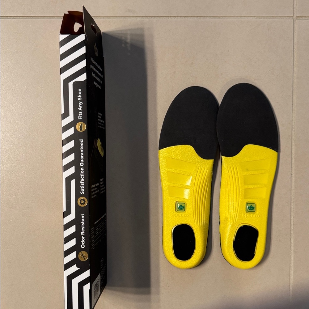 Spenco Polysorb Cross Trainer Insoles arch support - Picture 3 of 3